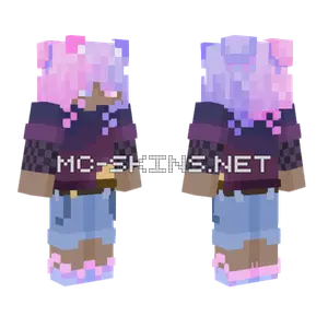 Bi Vibes Girl Minecraft skin