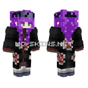 Bibbiakatsuki Akatsuki Skin Minecraft skin