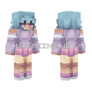 Bigenderflux Pride Skin Minecraft skin
