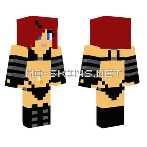 Bikini Girlfriend With Sleevegloves Minecraft skin