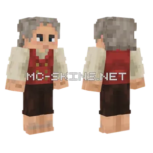 Bilbo Baggins The Lord of the Rings Minecraft skin