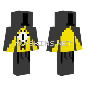 Bill Cipher Minecraft skin