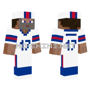 Bills White Minecraft skin