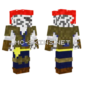 Birch Pirate 2.0 Minecraft skin