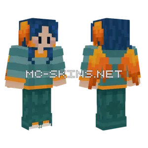 Birdie Blue Minecraft skin