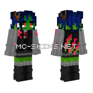 Bitzombie Minecraft skin