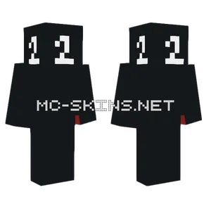 Black 2 Minecraft skin