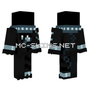 Black and Blue Outfit