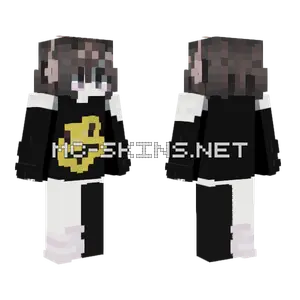 Black And Gold Suit Minecraft skin