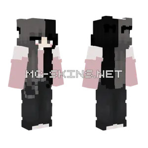Black And Pink Outfit Minecraft skin