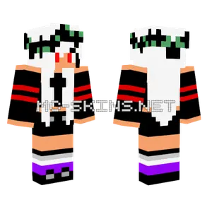 Black And Red Outfit Minecraft skin