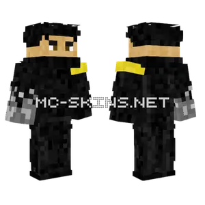 Black And Tan Minecraft skin