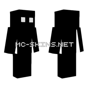 Black and White Cowboy Minecraft skin