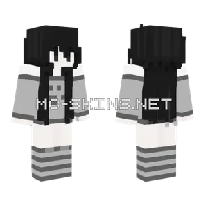 Black and White Hoodie