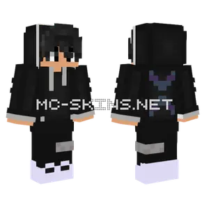 Black And White Outfit Minecraft skin