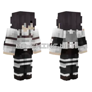 Black and White School Uniform
