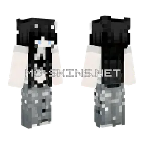 Black and White School Uniform