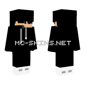 Black and White Stripes Minecraft skin