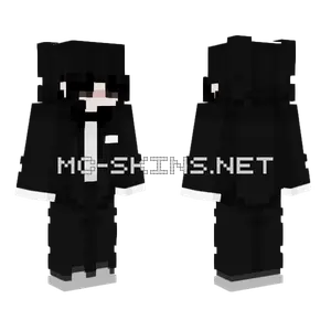 Black and White Suit