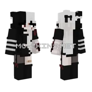 Black And White Suit Minecraft skin