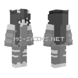 Black And White Te Minecraft skin