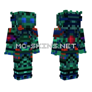 Black Barret Medic Minecraft skin