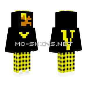 Black Bat Suit Minecraft skin