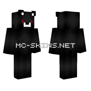 Black Bear Minecraft skin