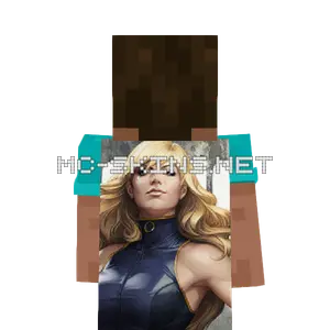 Black Canary cape, outside and lining