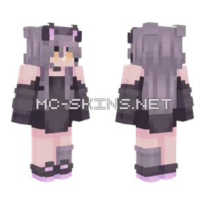 Black Cat 008 Minecraft skin