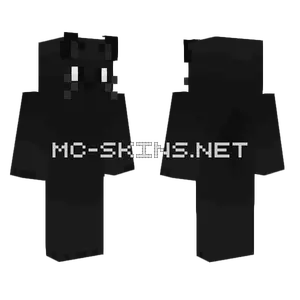 Black Cat Minecraft skin