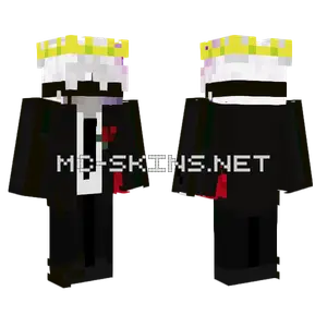 Black Coat King Minecraft skin