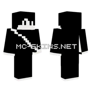 Black Design Man Minecraft skin