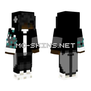 Black Dog Character Minecraft skin