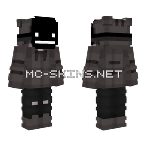 Black Dream Emo Hoodie Minecraft skin