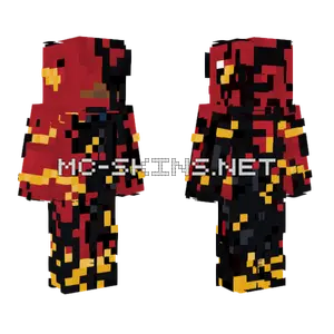 Black Flash Capybara Minecraft skin