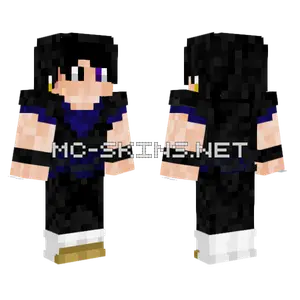 Black Haired Anime Boy