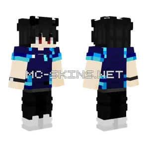 Black Haired Boy Minecraft skin