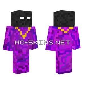 Black Hole Skin Minecraft skin