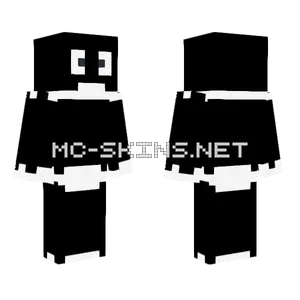 Black Hole Skin Minecraft skin