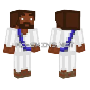 Black Jesus Minecraft skin