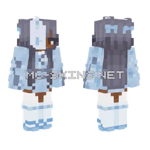 Black Kimono Girl3 0 Minecraft skin