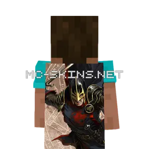 Black Knight III cape, outside and lining