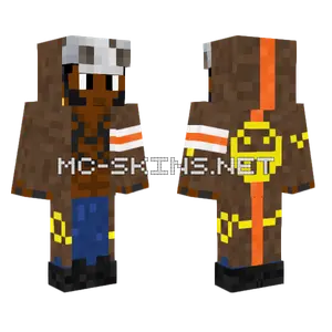 Black Law Dressrosa Minecraft skin