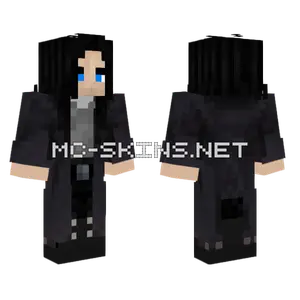 Black Leather Jacket Boy Minecraft skin