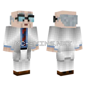 Black Mesa Walter Bennett Minecraft skin