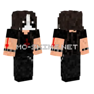 Black Metal Skin Minecraft skin