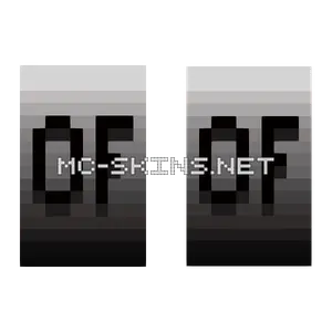 Black OptiFine On Grey cape, outside and lining