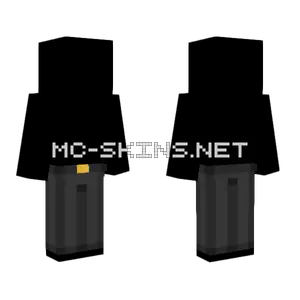 Black Pants Template Minecraft skin