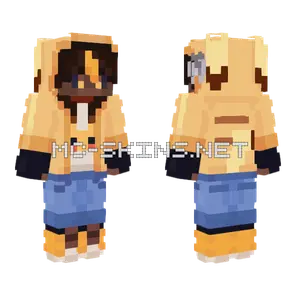 Black Pikachu Minecraft skin
